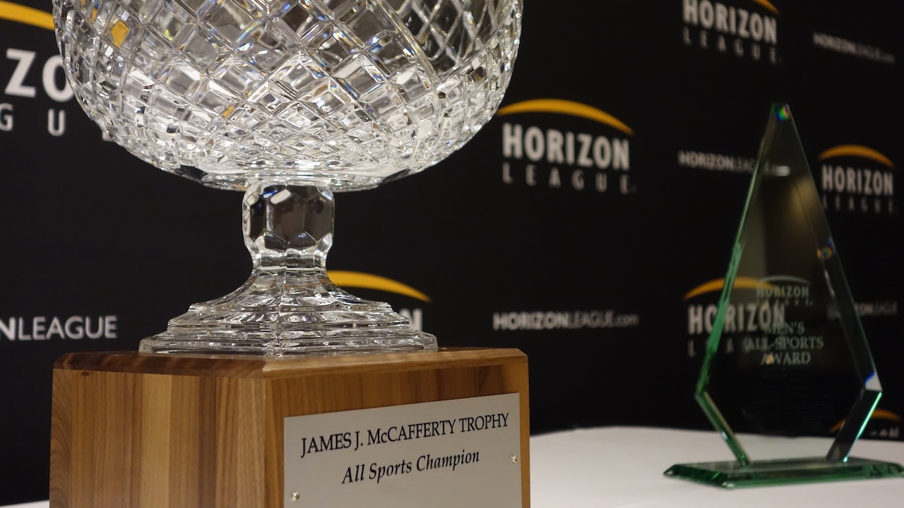 Oakland Earns 2023 24 Horizon League McCafferty Trophy oakland-earns-2023-24-horizon-league-mccafferty-trophy